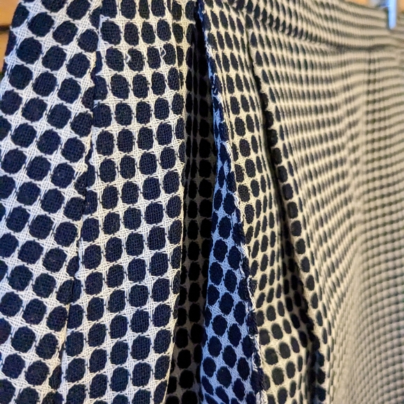 Vintage Irving Samuel Montreal Navy & White Pure Virgin Wool Jacket & Skirt … - Picture 9 of 13